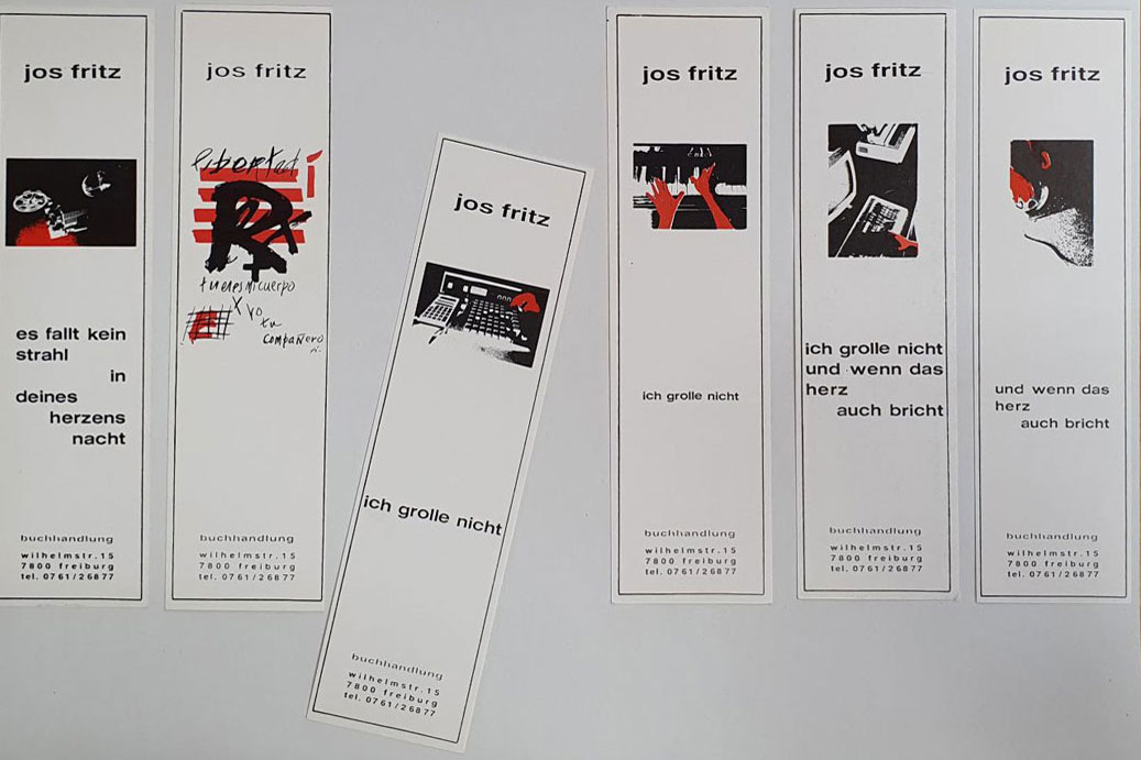 jos fritz Buchzeichen