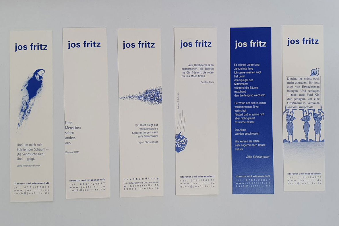 jos fritz Buchzeichen