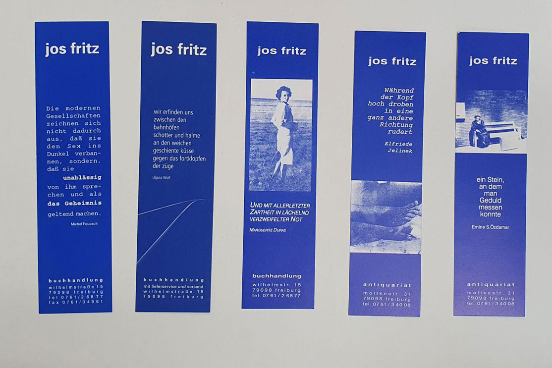 jos fritz Buchzeichen